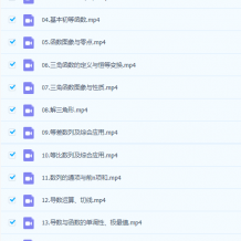 【張綱數學】2021高考一二輪張綱數學復習視頻課程